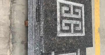 包头英国棕回纹雕刻版