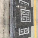包头英国棕回纹雕刻版