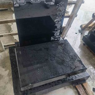 包头花岗岩墓碑石 墓碑 套墓