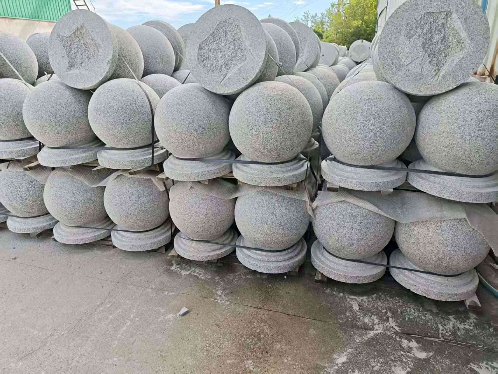 包头圆球石球挡车球