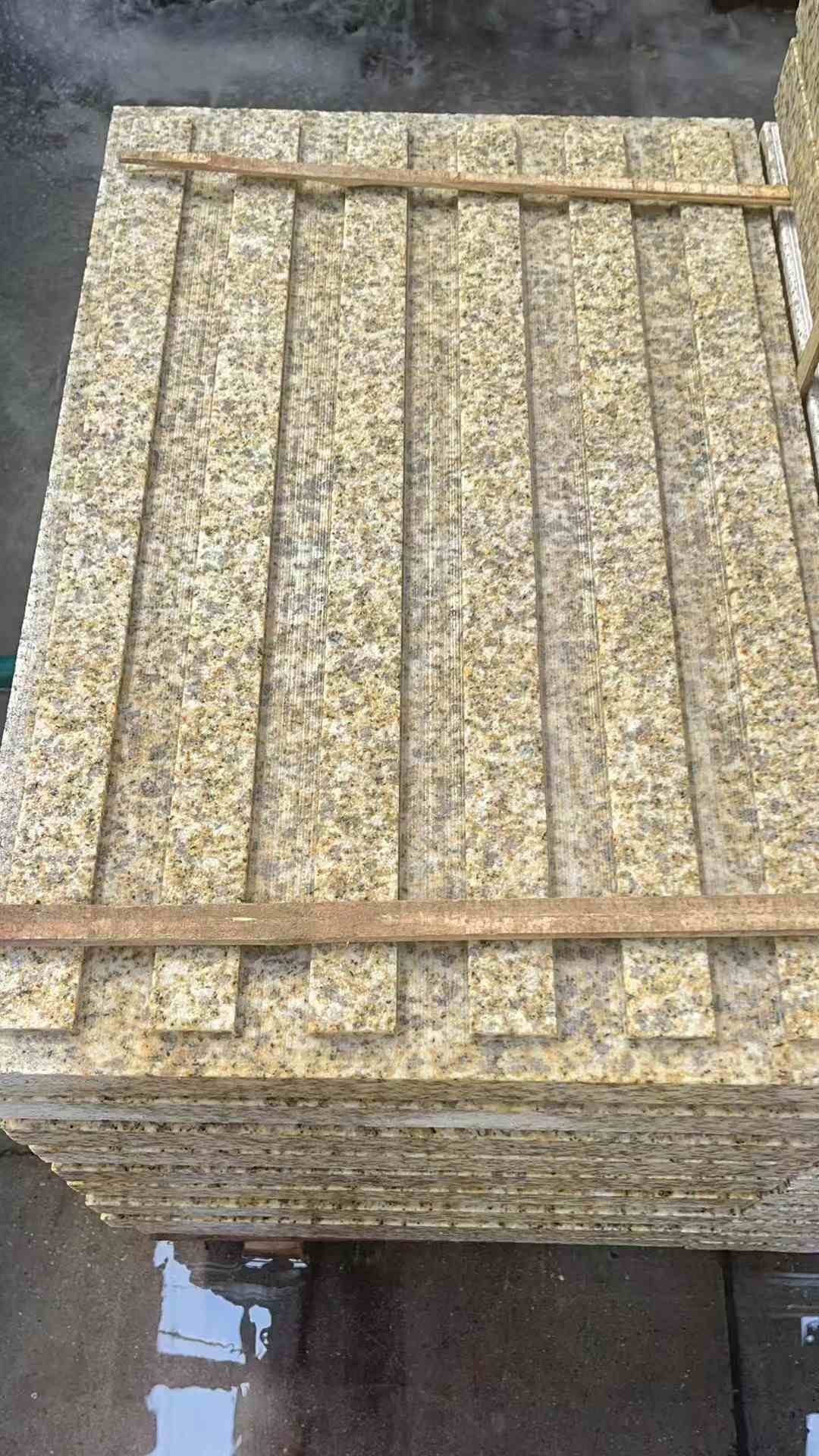 包头黄金麻盲道 石材盲道