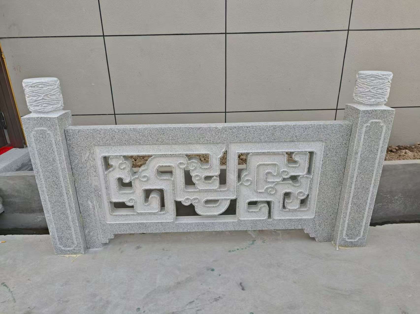 包头芝麻白河道栏杆 桥栏杆